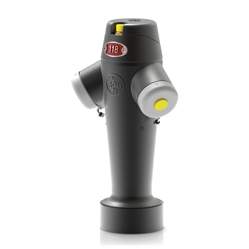 Hydrant classic mit zwei Abgängen, anthrazit