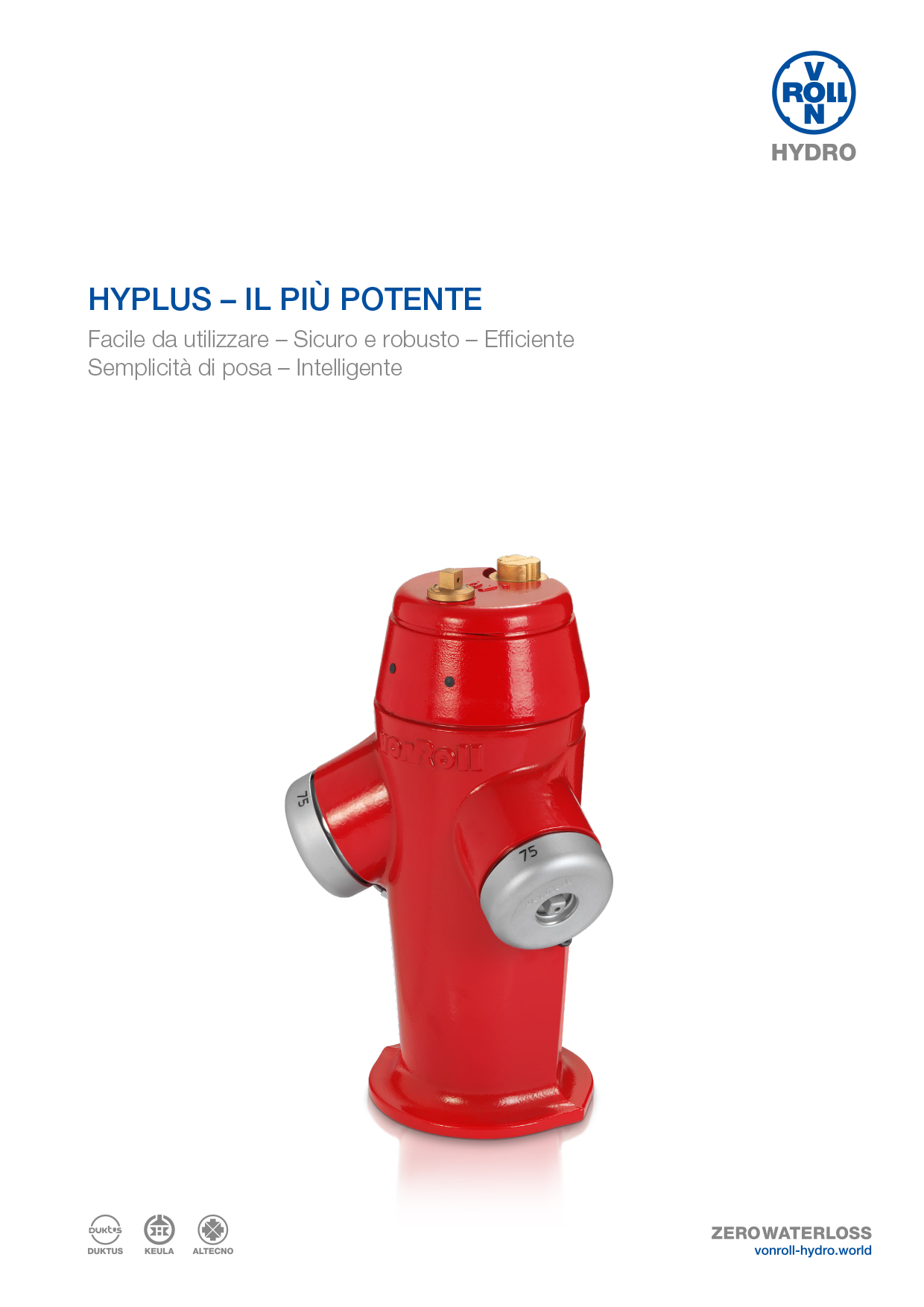 Scaricare il catalogo Idranti HYPLUS in formato PDF