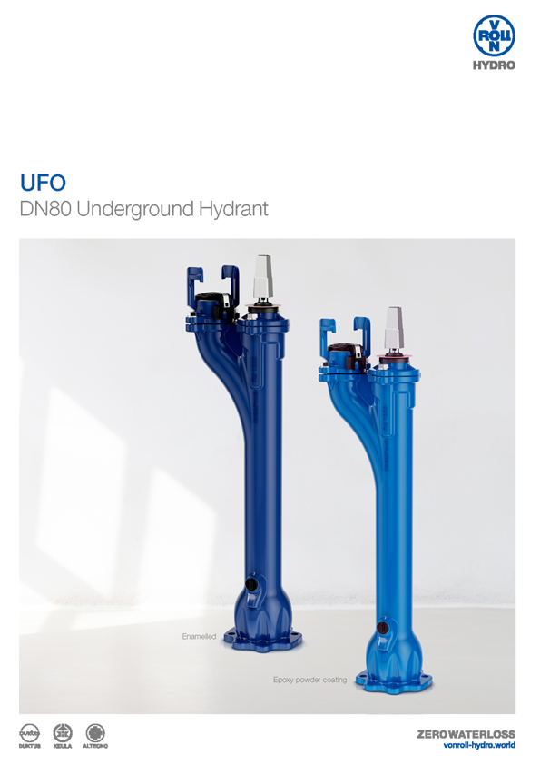 Download the UFO DN80 Underground Hydrant catalogue as a PDF