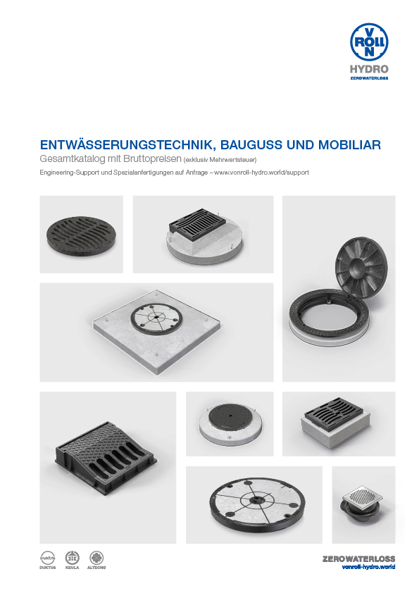 Entwässerungskatalog als PDF herunterladen